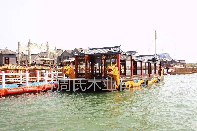 龙堤码头-蛟龙入水，惊艳东昌湖！